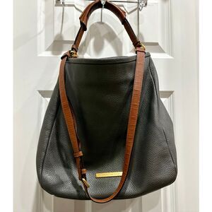 MARC by MARC JACOBS -  "Too Hot To Handle" Hobo Bag in Dk Grey Pebbled Leather